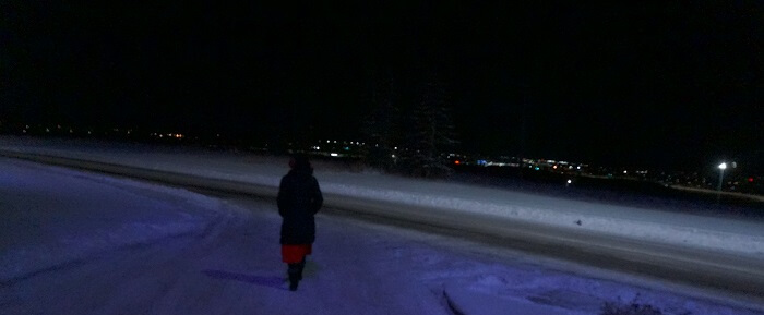 マイナス25度の冬のカナダ。歩いたら死ぬ！って思った。